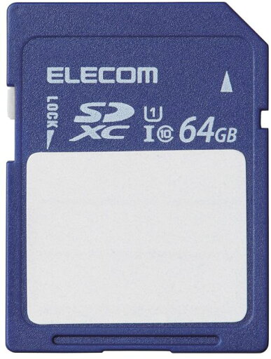 ELECOM エレコム SDXCカード 保存内容が書ける ケース付 UHS-I 80MB/s 64GB MF-FS064GU11C ELECOM エレコム SDXCカード 保存内容が書ける ケース付 UHS-I 80MB/s 64GB MF-FS064GU11C