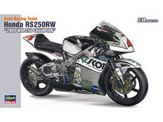 Hasegawa ハセガワ スコット レーシングチーム ホンダ RS250RW 2009 WGP250 チャンピオン 1/12 BK1