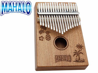 MAHALO/マハロ 【在庫限り！】M-KALIMBA HWI　カリンバ　ハワイデザイン【専用ケース付き！】 インテリアグッズとしてもオススメ！ 【サムピアノ】【ハンドオルゴール】【ラメラフォン】【kalimbasp】