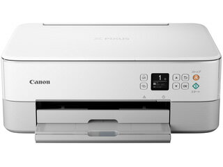 CANON キヤノン プリンター A4カラーインクジェット複合機 ピクサス PIXUS TS5430 4462C101 ホワイト ..