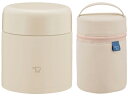 ZOJIRUSHI 象印 SW-KA30-CMステンレススープジャー【300ml】+SW-PB01-CMスープジャーポーチ【250〜400mL】(ベージュ)