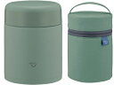 ZOJIRUSHI 象印 SW-KA40-GMステンレススープジャー【400ml】+SW-PB01-GMスープジャーポーチ【250〜400mL】(マットグリーン...