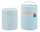 ZOJIRUSHI 象印 SW-KA40-HLステンレススープジャー【400ml】+SW-PB01-HLスープジャーポーチ【250〜400mL】(アイスグレー)