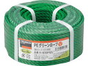 TRUSCO/トラスコ中山 PEグリーンロープ 3つ打 線径6mmX長さ30m R-630PEG