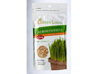 AIM GCNGCc GEEN Labo Dog & Cat Grass Seeds ƔLDȑ̃^l 200g