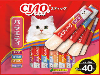 INABA いなばペットフード CIAOスティック バラエティ 40本入り