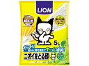 LION PET ライオン商事 ニオイをとる砂 リラックスグリーンの香り 5L