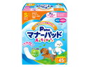 DAIICHI EIZAI 第一衛材 P.one 男の子&女の子用 マナーパッドActive Sサイズ ビッグパック 45枚入