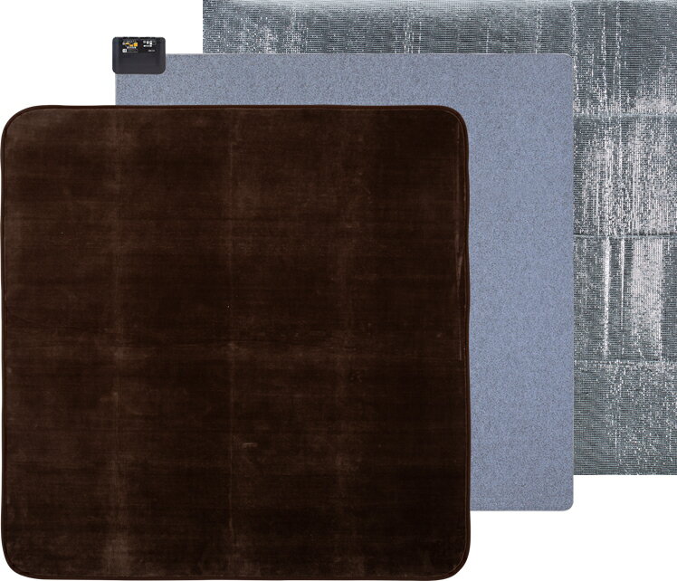 【メーカー在庫限り！ご注文はお早めに！】 KODEN 広電 VWU201H-BFZJ　電気カーペット　省エネ3点セッ..