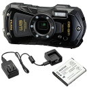 PENTAX ペンタックス WG-90(ブラック)+バッテリー+充電器キットセット【wg90set】