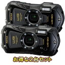 PENTAX ペンタックス WG-90（ブラック）×2台セット【wg90set】