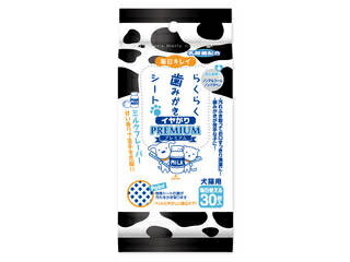 SuperCat スーパーキャット らくらく歯みがきシートプレミアム イヤがり ミルク 30枚入