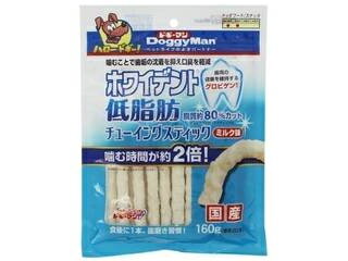 DoggyMan ドギーマンハヤシ ホワイデント 低脂肪 チューイングスティック ミルク味 160g