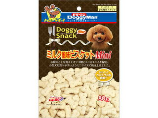 DoggyMan ドギーマンハヤシ ドギースナックバリュー ミルク風味ビスケットMini 80g