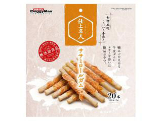 DoggyMan ドギーマンハヤシ 仕上名人 ササミロールガム 20本(10本×2袋)