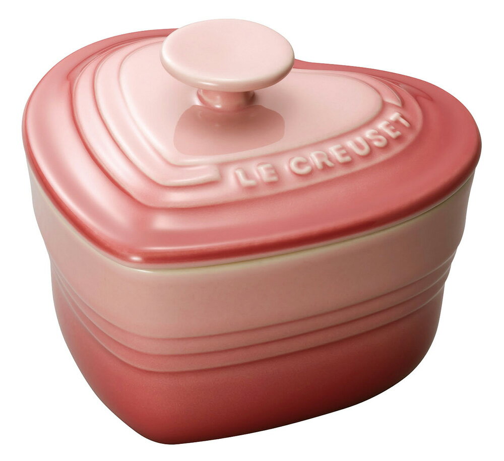 ラムカン・ダムール ルクルーゼ LE CREUSET ル・クルーゼ ラムカン・ダムール（フタ付）／910031－00　ローズQ