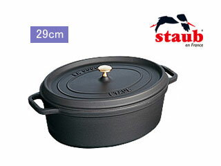 ストウブ ピコ・ココット staub ストウブ ホーロー鍋 RST3506 ピコ・ココット オーバル(29cm)/ブラック プロユース（業務用）として販売されている国内正規販売ルートの商品です。家庭用に付属されている生涯保証書（シリアルナンバー）は付属されておりません。予めご了承ください。