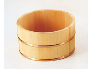 YAMACO ヤマコー サワラ　湯桶（銅タガ）