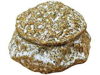 YAMACO ヤマコー #79407 岩石薬味入れ フタ付き ゆず白