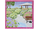 YAMACO ヤマコー たまのお散歩 小風呂敷 紫陽花 #88590