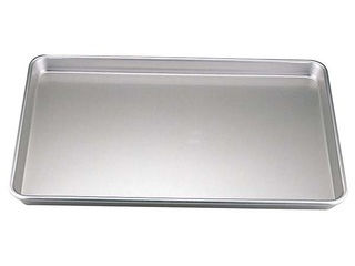 NAKAO 中尾アルミ製作所 アルマイト　浅型　天板　4号　653×453×H27