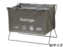 Bestco ベストコ 荷物置き 折りたたみ セルフ・フロアーラック M 手荷物収納 グレー 幅47×奥行28×高さ37cm ND-6125