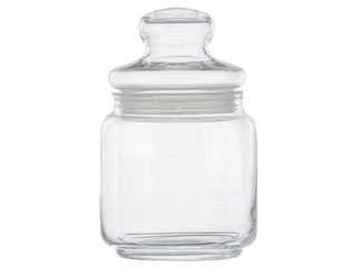 Bestco ベストコ ベストコ ガラス 瓶 保存容器 ピュアジャー クラブ 0.5L ND-5764 Luminarc