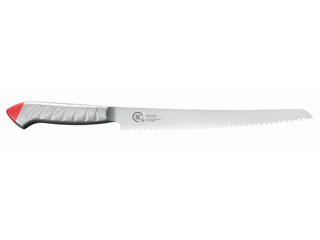 SHIMOMURA 下村工業 龍治 ステンカラー パンスライサー 230mm 赤 RYS-24R