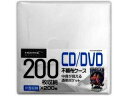 ●規格 片面不織布 ●材質 ポリプロピレン●カラー ホワイト ●サイズ 126x145mm ●備考 CD/DVD　片面収納用HDDVDF0200PW　