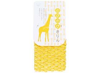 MARNA マーナ B387 どうぶつタオル のびのびきりんボディタオル