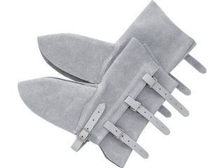 TRUSCO トラスコ中山 牛床革保護具 足カバー TYK-AK