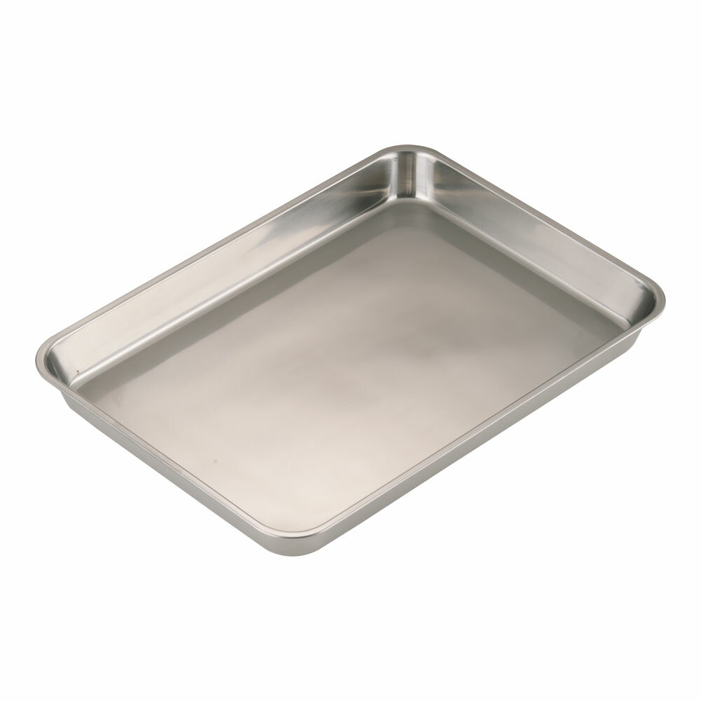 Sampo 三宝産業 18−8浅型角バット／　8枚取