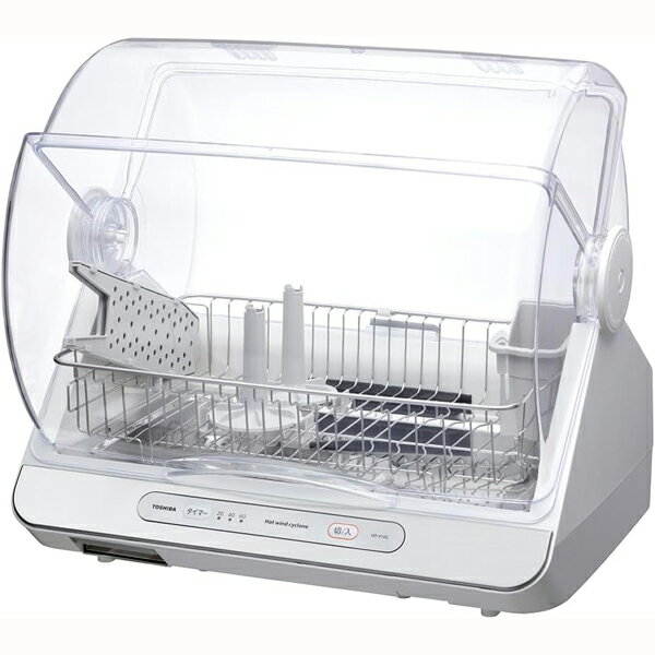 TOSHIBA/東芝 VD-V10S-W(ホワイト)　食器乾燥器【6人分】