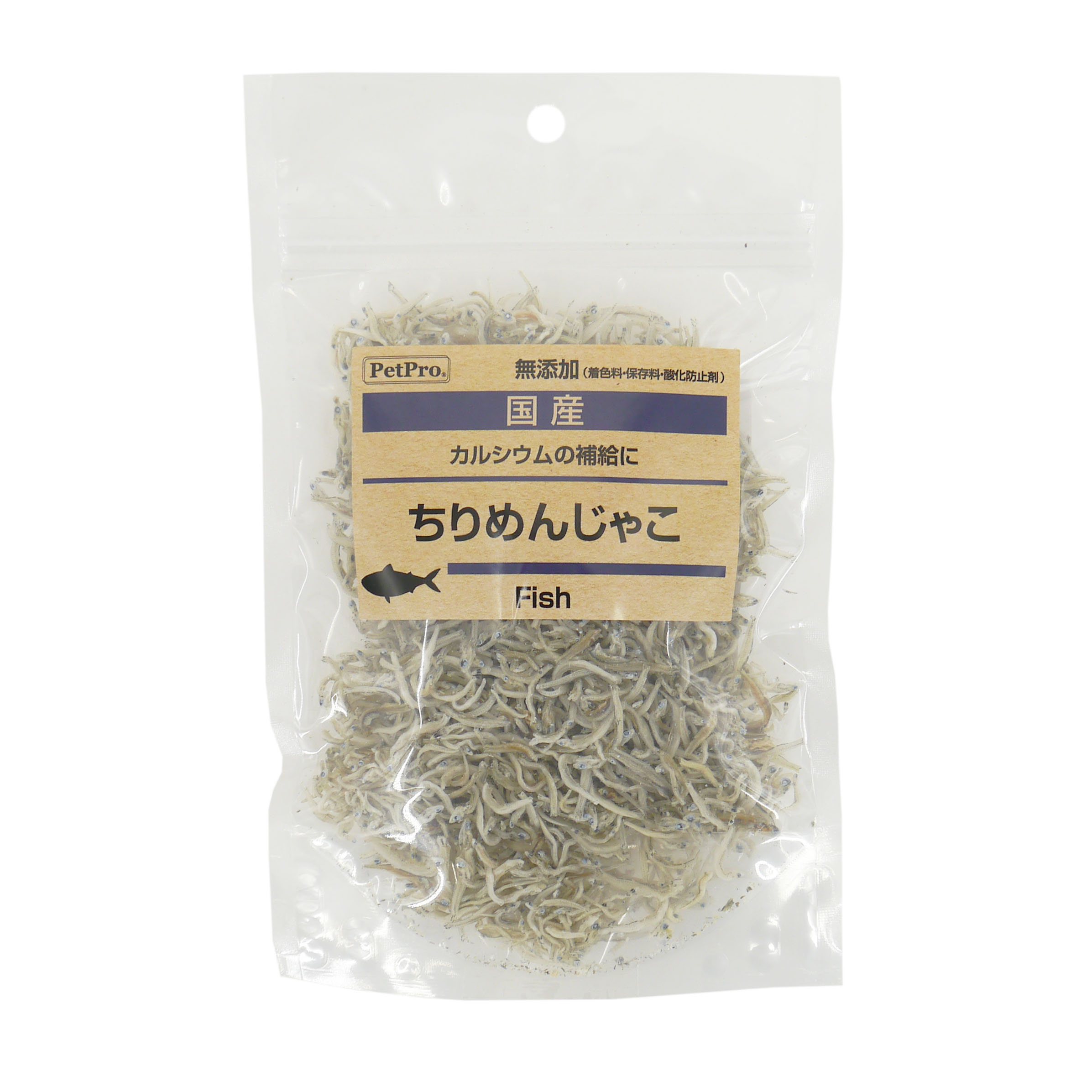PetProJapan ペットプロジャパン ペットプロ 国産おやつ 無添加ちりめんじゃこ 60g