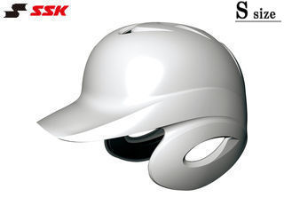 SSK エスエスケイ 【メンズ・ユニセックス】ソフトボール打者用両耳付きヘルメット【ホワイト】【S】H6500 SSK エスエスケイ 【メンズ・ユニセックス】ソフトボール打者用両耳付きヘルメット【ホワイト】【S】H6500