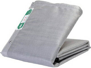 TRUSCO/トラスコ中山 ストロングメッシュシート 3.6mX5.4m グレー GM-3654GY