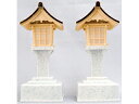 SHIZUOKA 静岡木工 ★★★202244 【神棚 神具】LED灯篭 電池式