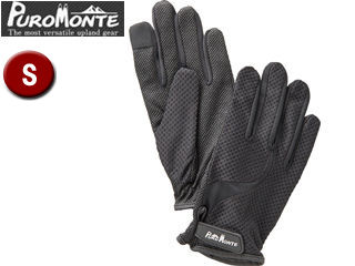 Puromonte/プロモンテ GB061U UVケア トレッキンググローブ 【S】 (ブラック)