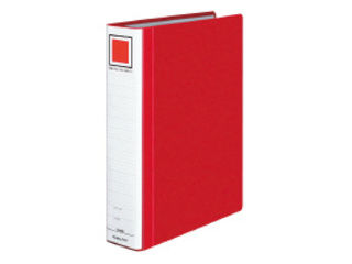 KOKUYO/コクヨ チューブファイル(エコツインR)A4縦50mm500枚収容2穴赤 フ-RT650R