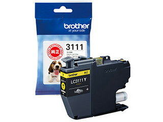 brother ブラザー 純正 インクカートリッジ (イエロー) LC3111Y brother ブラザー 純正 インクカートリッジ (イエロー) LC3111Y