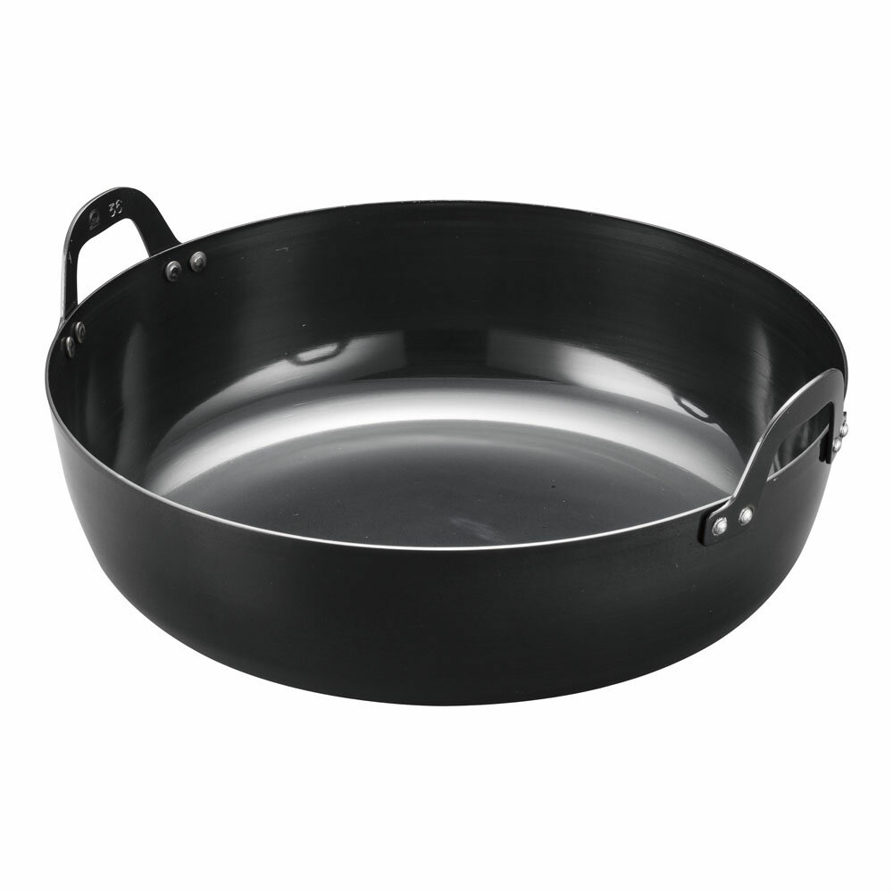 SA SA鉄 厚板揚鍋／36cm