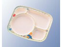 KOKUSAI KAKO 国際化工 メラミン子供食器 スイートラビット プレート 大 D43SR