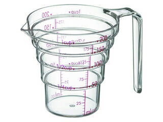 TRUSCO トラスコ中山 段々計量カップ200ML DD-250