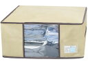 シリカゲルの調湿効果で、湿気や嫌な臭いから衣類を守ります。上ふたが大きく開いて、出し入れしやすい！ 商品情報 サイズ45×45×20重量（kg）0.152素材・材質表/裏：ポリプロピレン（B型シリカゲル内蔵）、透明窓：ポリエチレン原産国中国 FIN-778M　