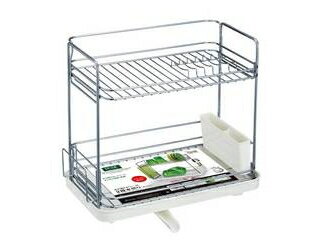 ASVEL アスベル Nポゼ 縦横兼用クリアコート 2段 水切り