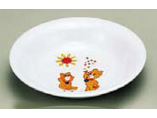 ENTEC エンテック メラミンお子様食器「コロちゃん」／KF−2カレー皿