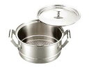 FUJINOS フジノス エレックマスター プロ セイロ(蓋付)/24cm(8合炊き)