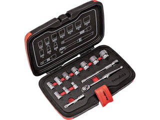 SUEKAGE スエカゲツール Pro-Auto 3/8DR.13PCソケットレンチセット PA3013
