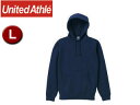 United Athle/ユナイテッドアスレ 10.0オンス T/Cスウェット プルオーバーパーカ(裏起毛)アダルト 【L】 (ネイビー)(4)
