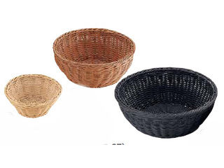 Todai トーダイ PP丸型バスケット　アイボリー／27型　RO−211−IV